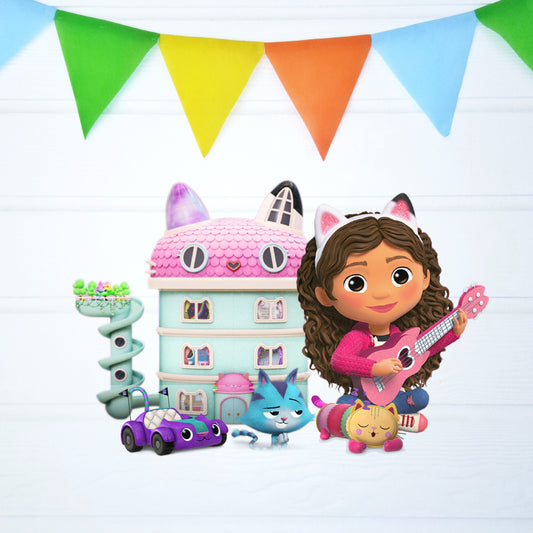 Gabby’s Dollhouse Theme Cutout - BP 02