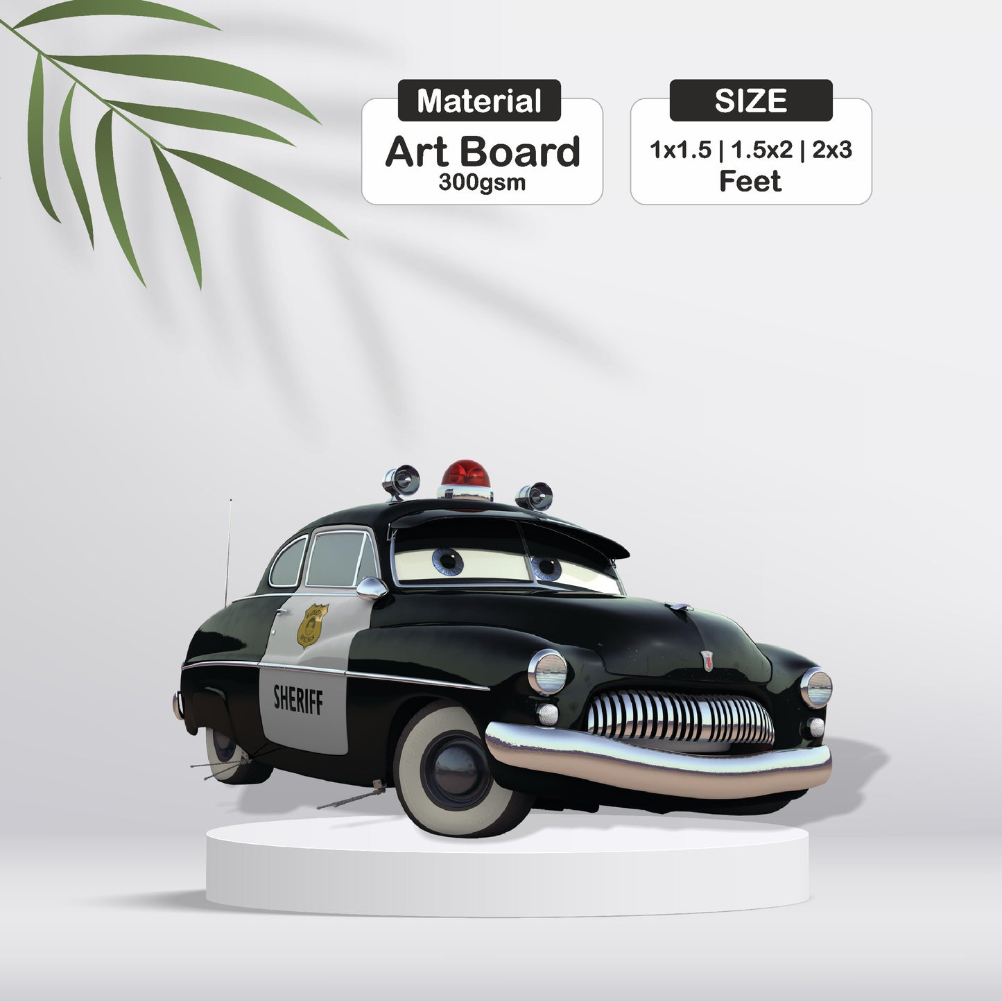 McQueen Car Theme Cutout - BP 20