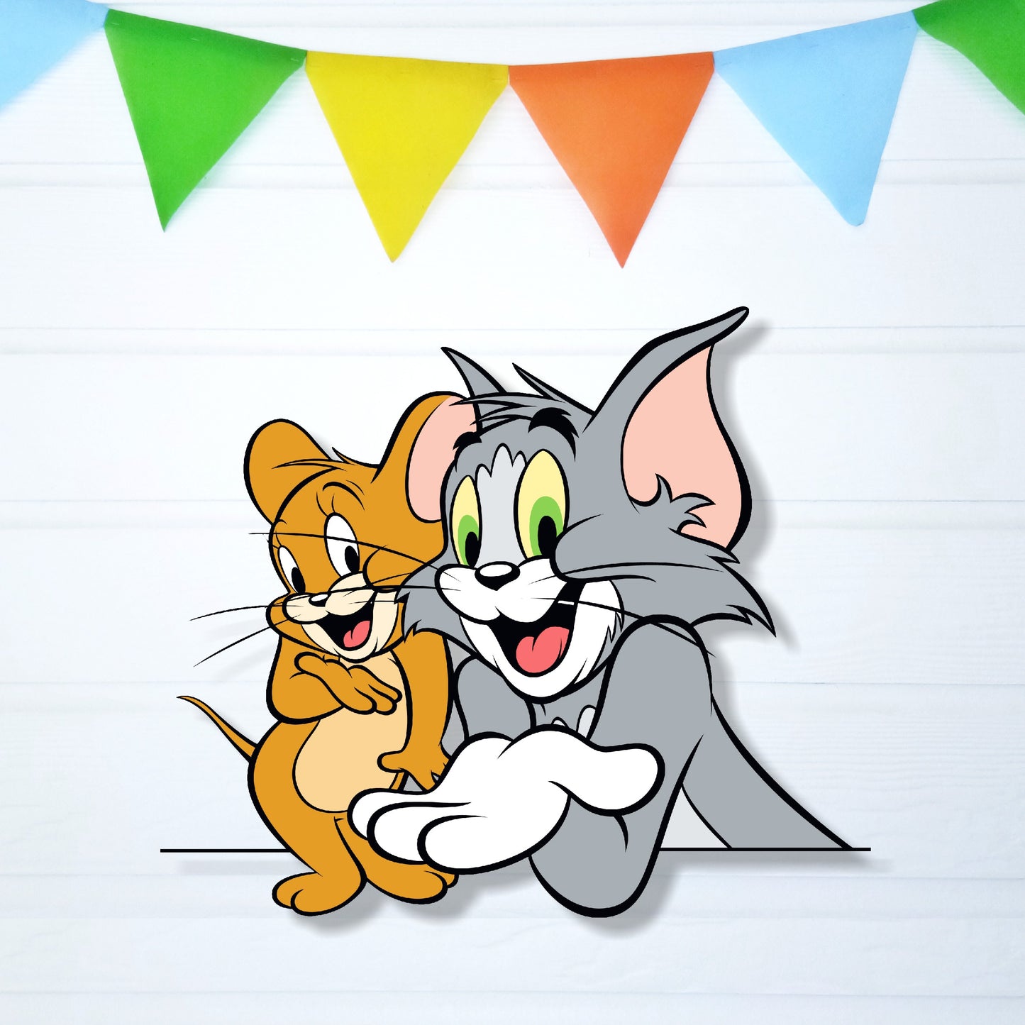 Tom & Jerry Theme Cutout - BP 03