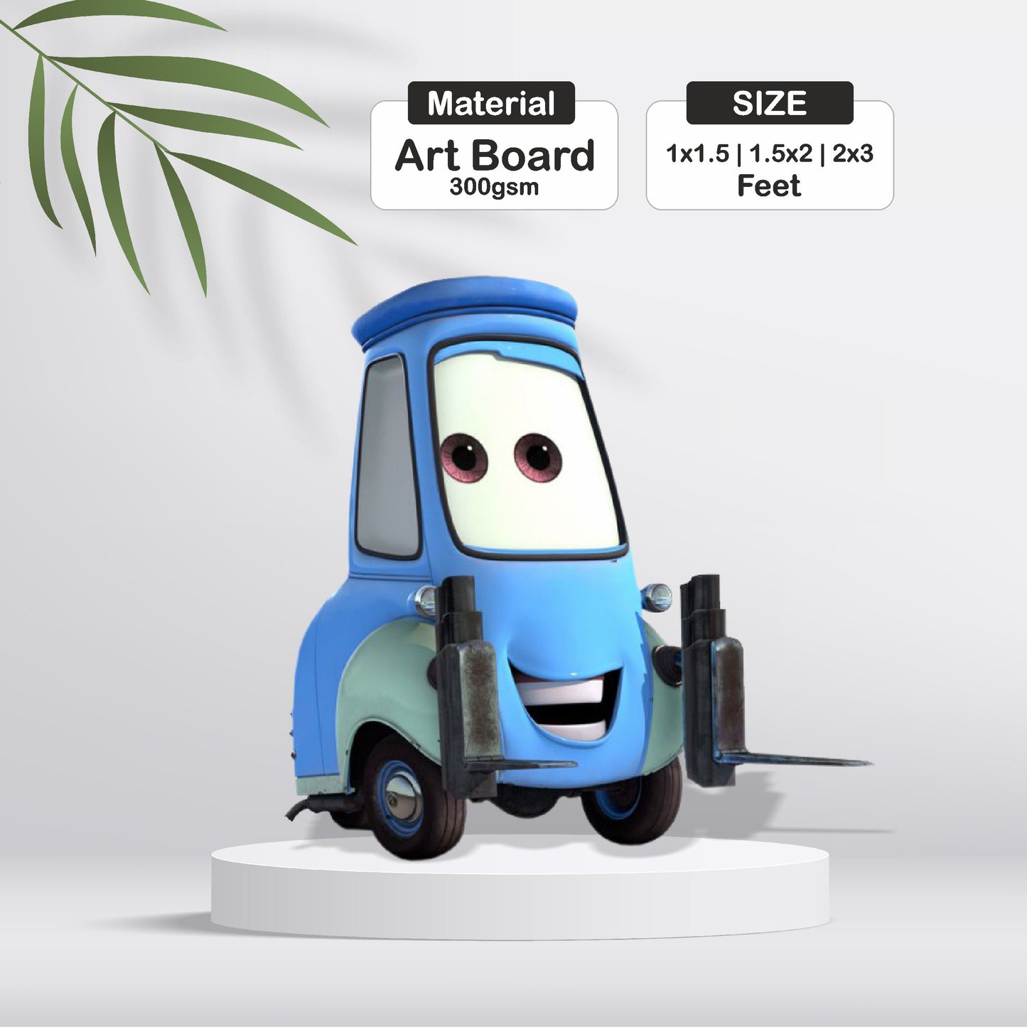 McQueen Car Theme Cutout - BP 21