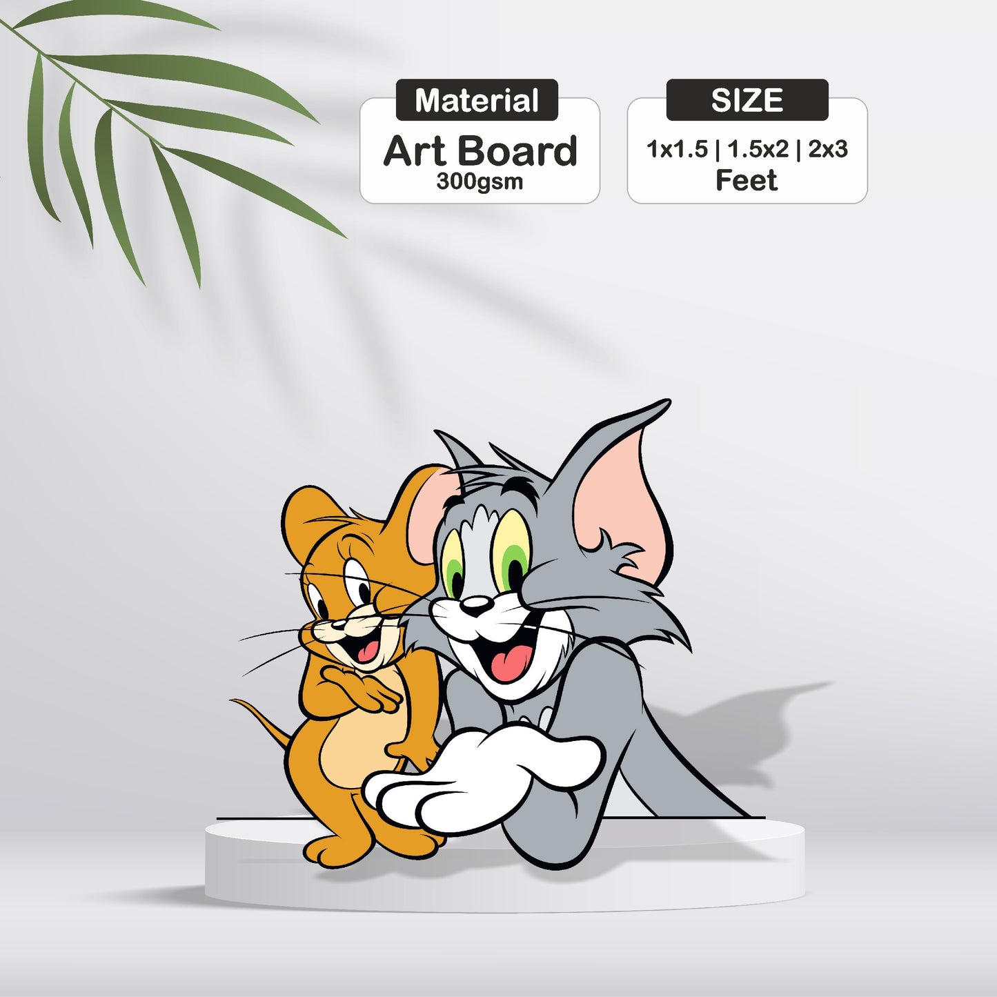Tom & Jerry Theme Cutout - BP 03