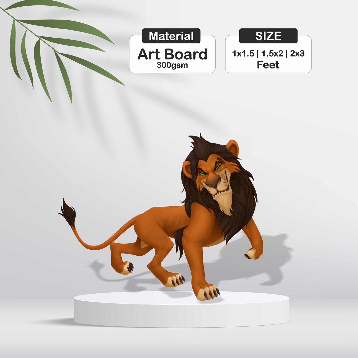 Lion King Theme Cutout - BP 15