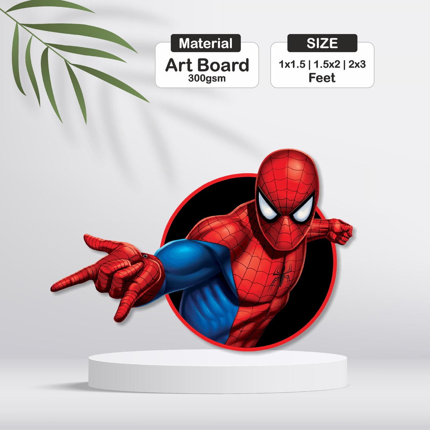 Spiderman Theme Cutout - BP 12