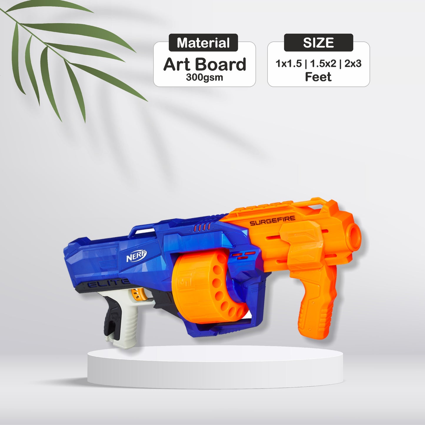 Nerf Gun Theme Cutout - BP 04