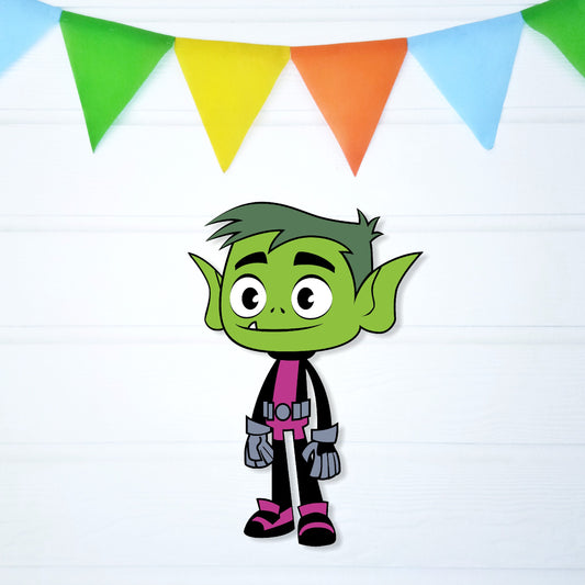 Teen Titans Theme Cutout - BP 06