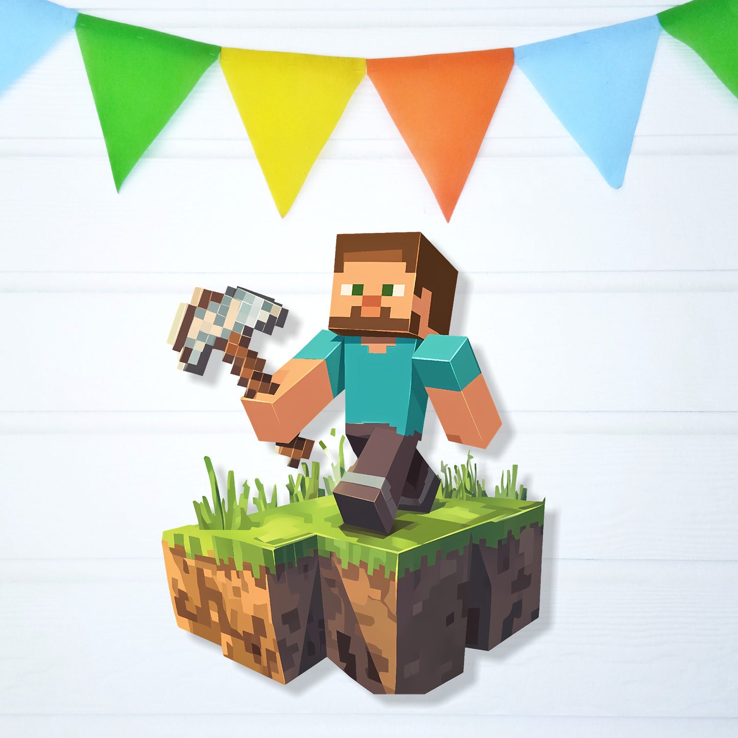 Minecraft Theme Cutout - BP 04