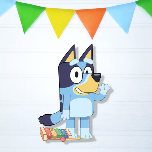 Bluey Theme Cutout - BP 03