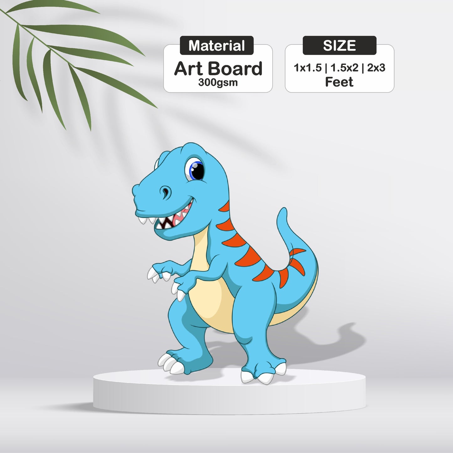 Dino Theme Cutout - BP 04