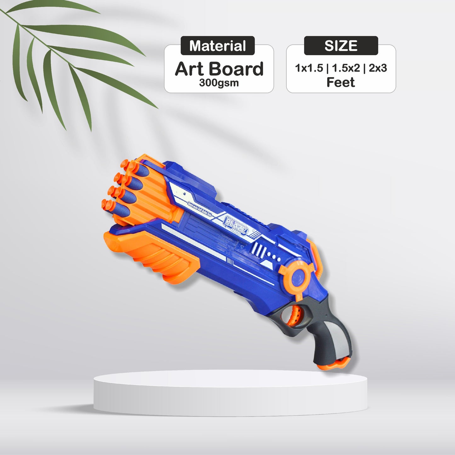 Nerf Gun Theme Cutout - BP 02