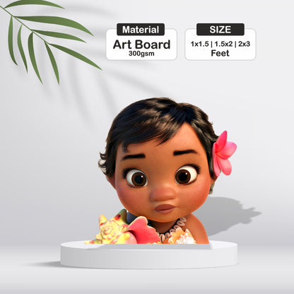 Moana Theme Cutout - BP 03 My Store