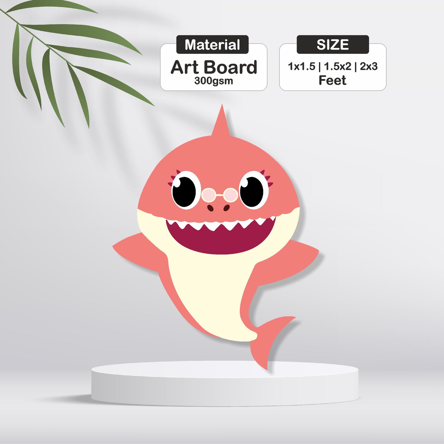 Baby Shark Theme Cutout - BP 06