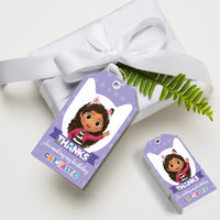 Gabby’s Dollhouse Theme Thank You Tag My Store