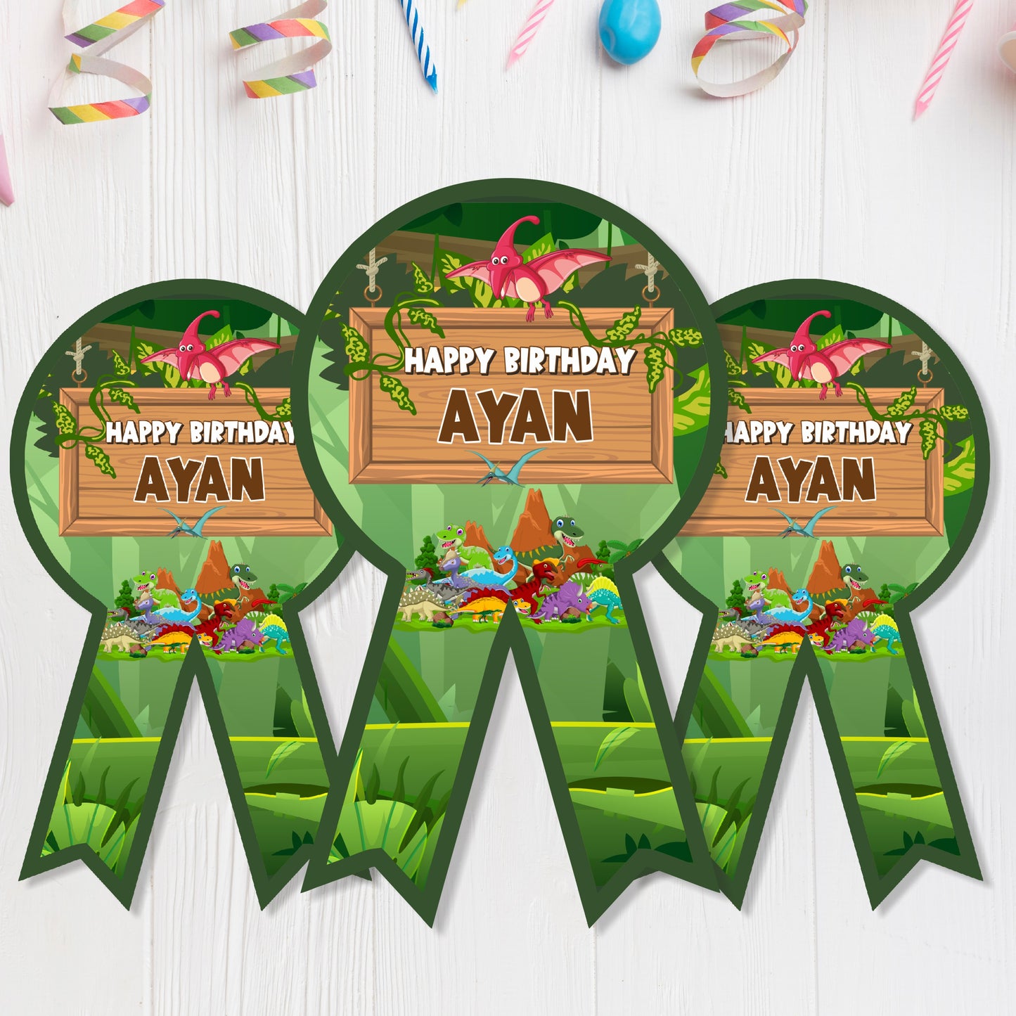 Dino Theme Badge