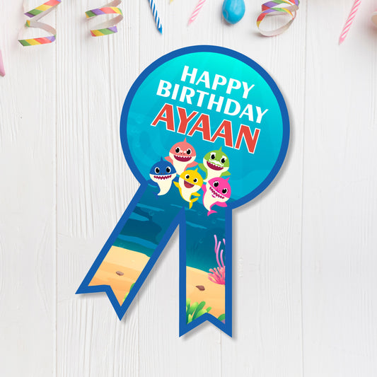 Baby Shark Theme Badge