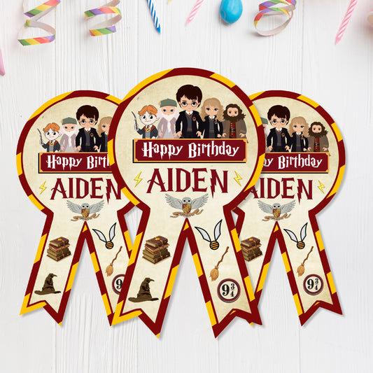Harry Potter Theme Badge