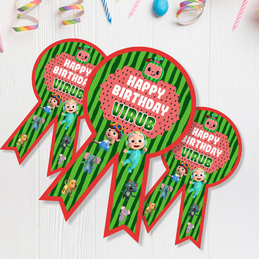 Cocomelon Theme Badge