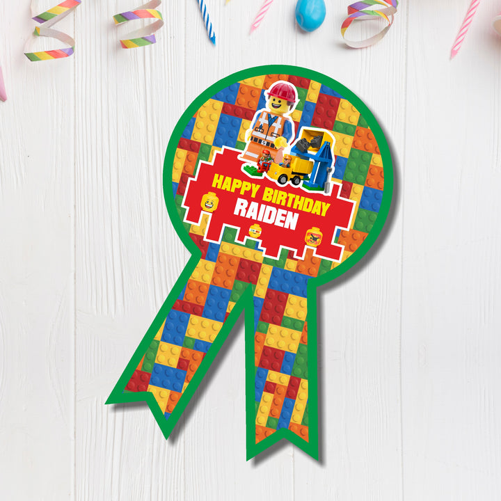 LEGO Birthday Party Badges My Store