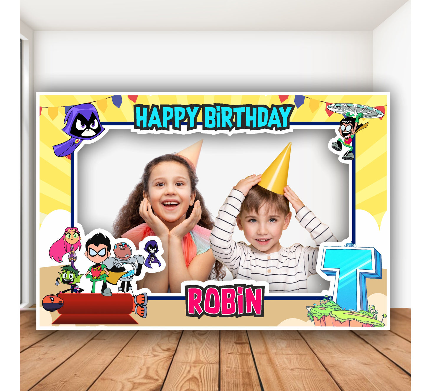 Teen Titans Theme Photobooth