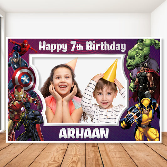 Avengers Theme Photobooth