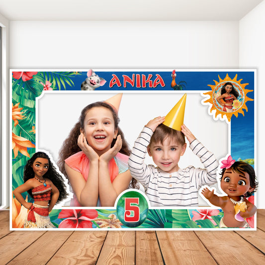 Moana Theme Photobooth