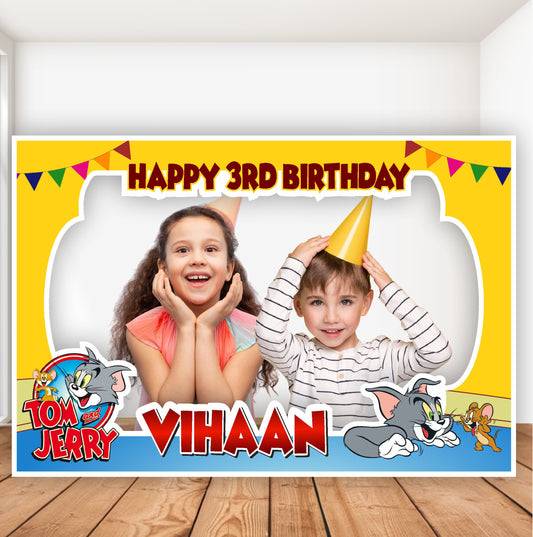 Tom & Jerry Theme Photobooth