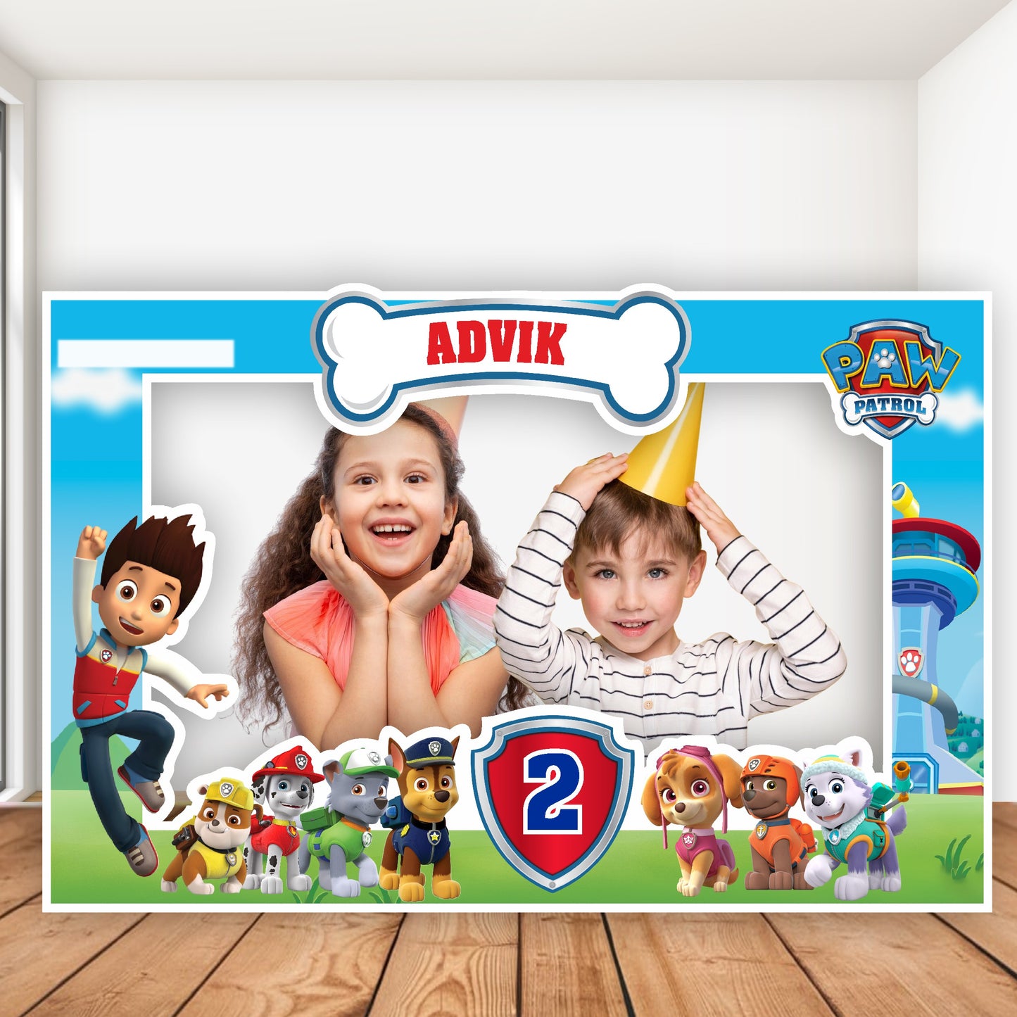 Paw Patrol Theme Photobooth