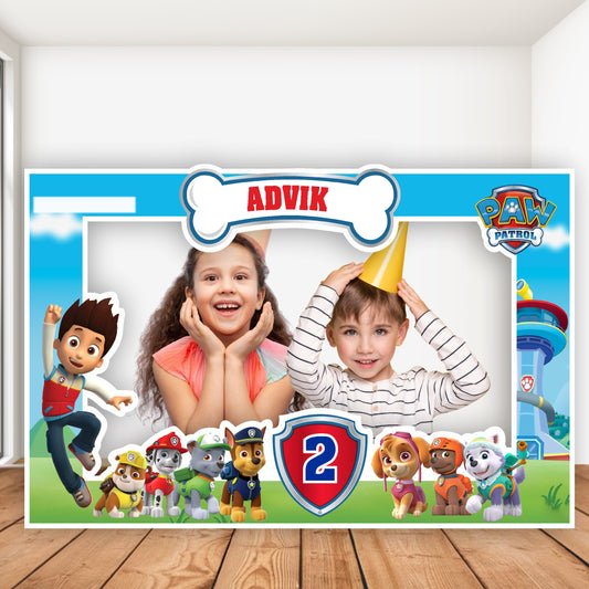 Paw Patrol Theme Photobooth