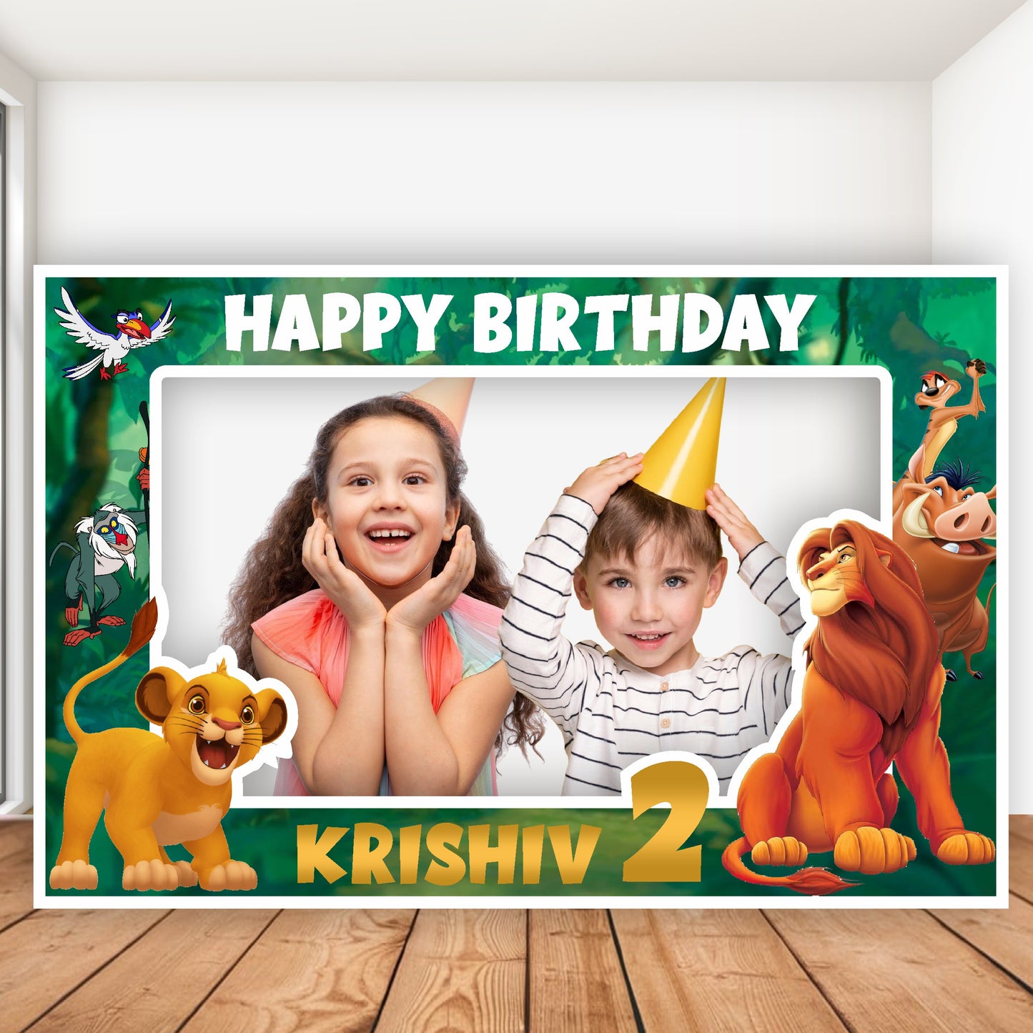 Lion King Theme Photobooth