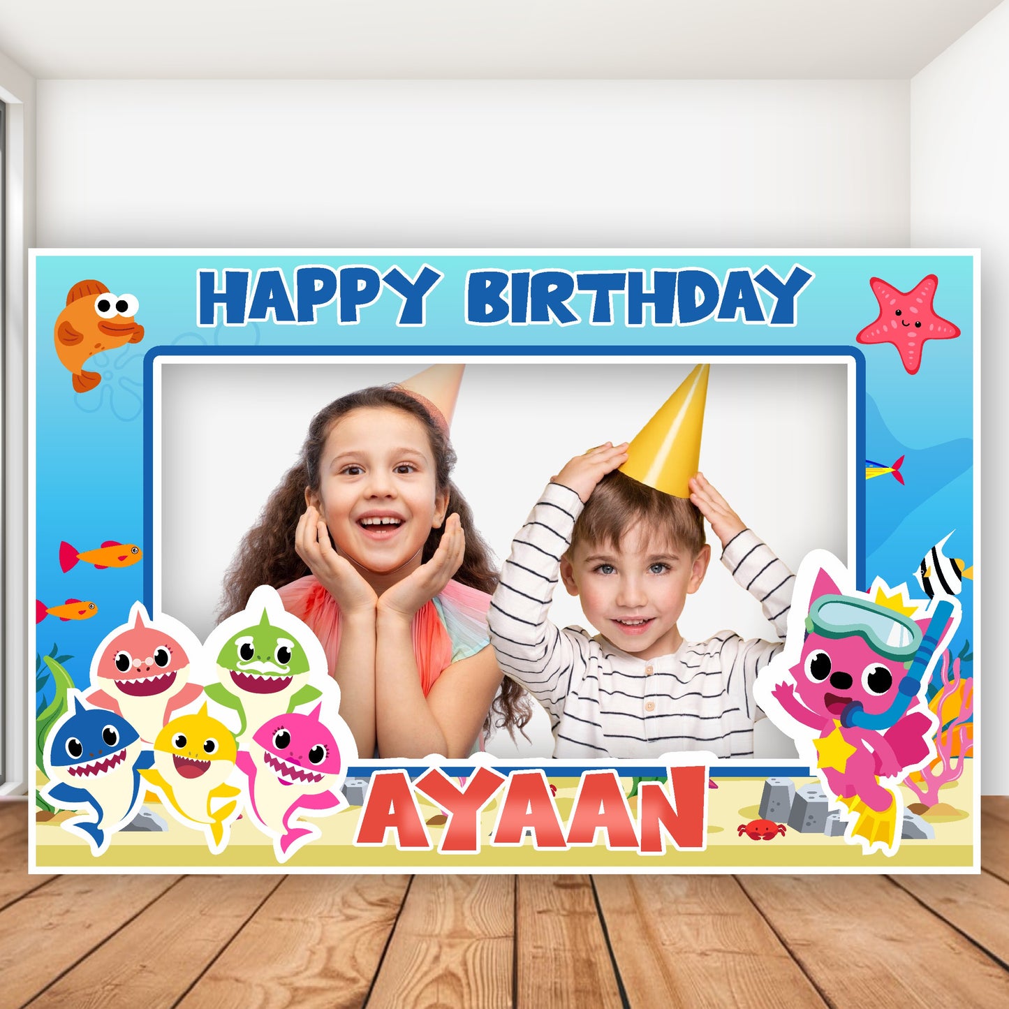 Baby Shark Theme Photobooth