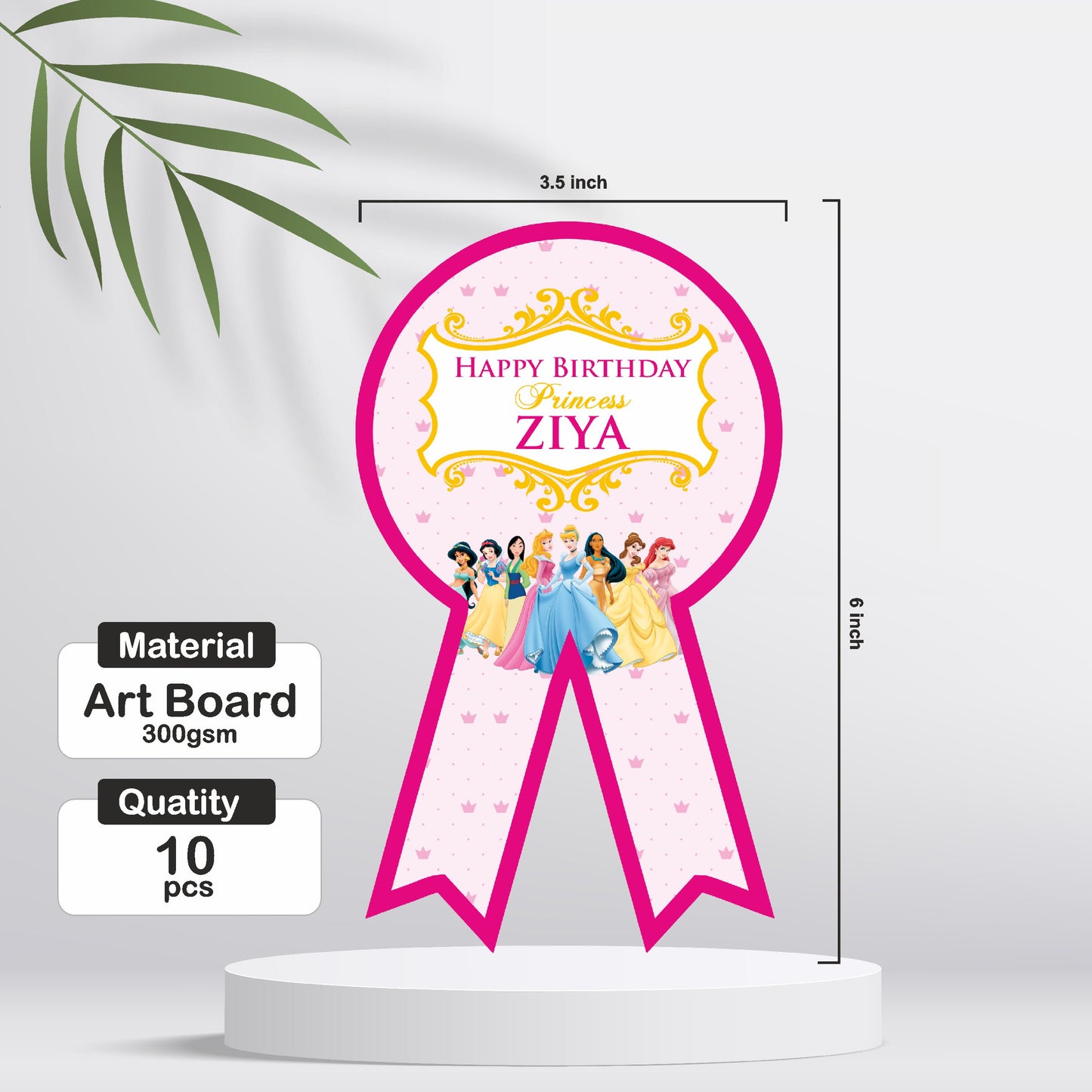 Princess Theme Badge