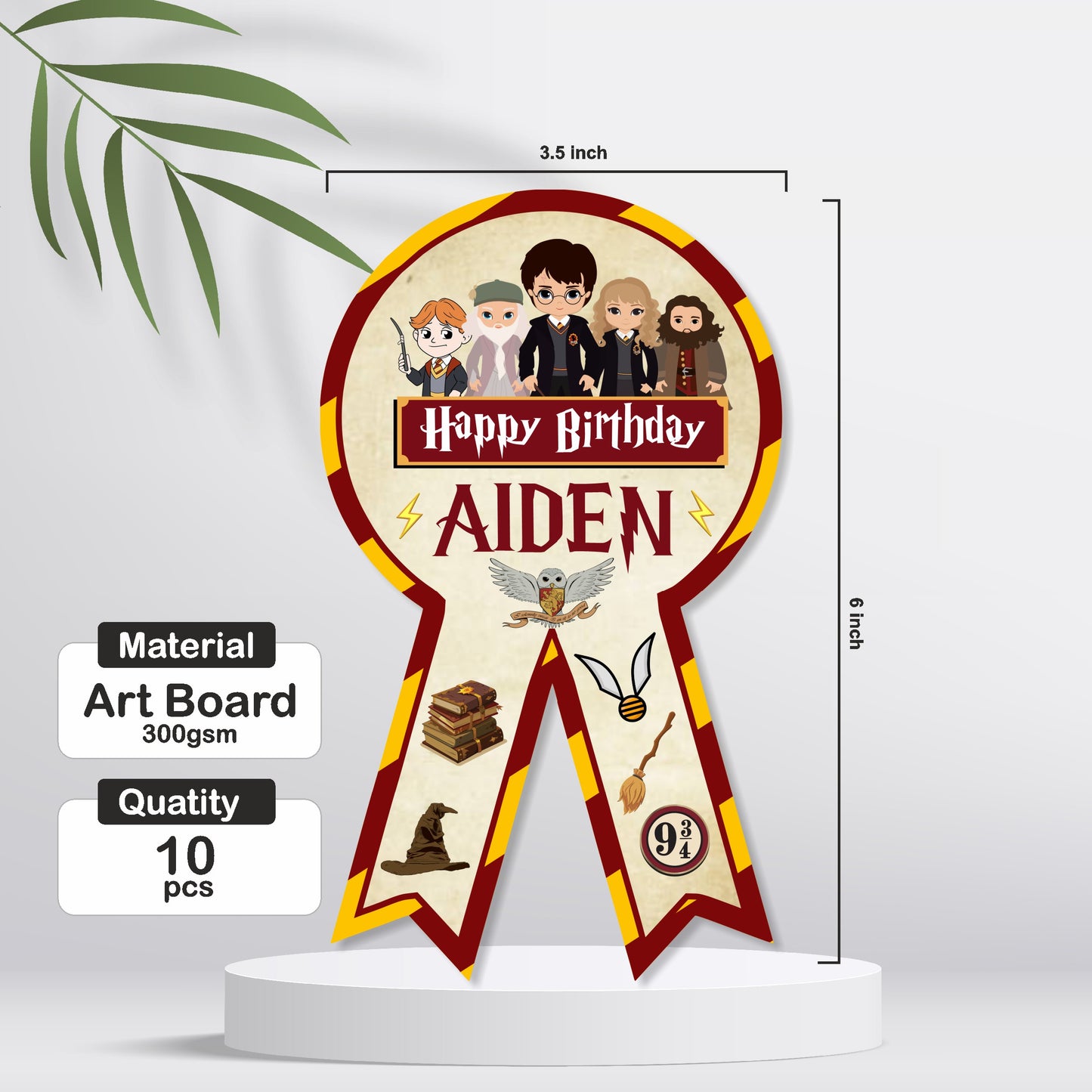 Harry Potter Theme Badge