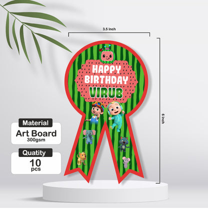 Cocomelon Theme Badge My Store
