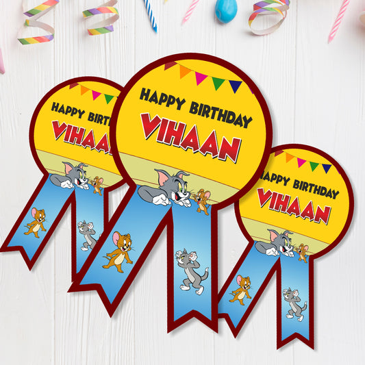 Tom & Jerry Theme Badge