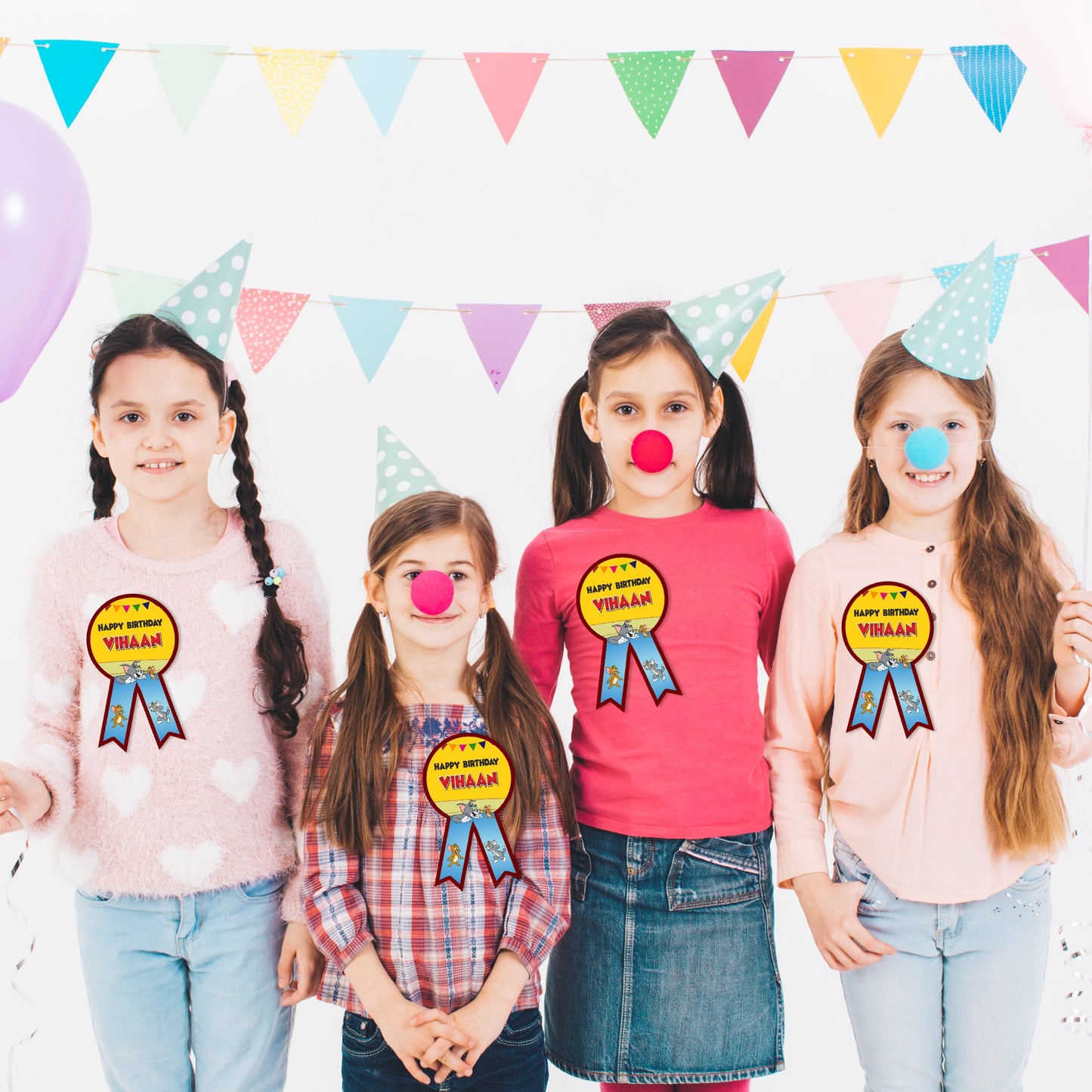 Tom & Jerry Theme Badge