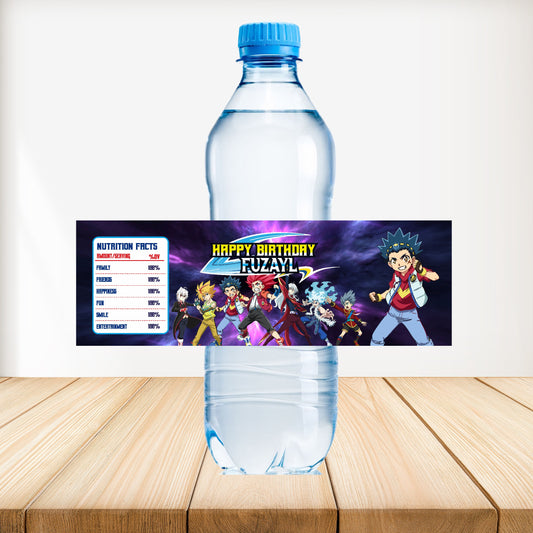 Beybalde Theme Water Bottle Sticker