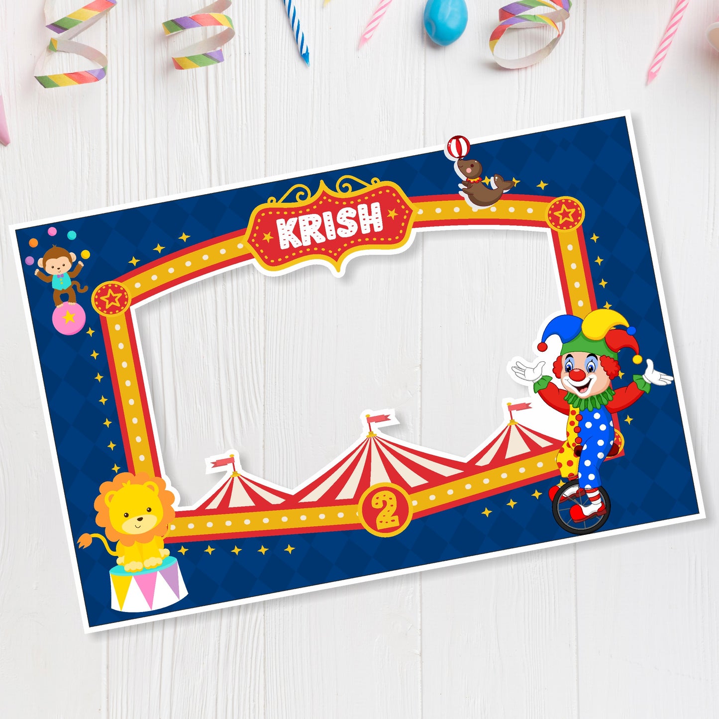 Carnival Theme Photobooth