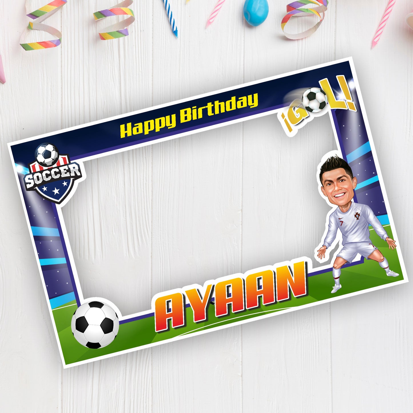 Football Theme Photobooth