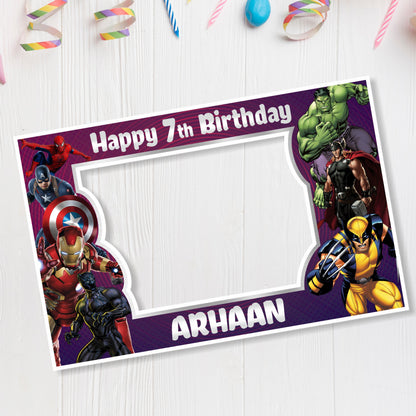 Avengers Theme Photobooth