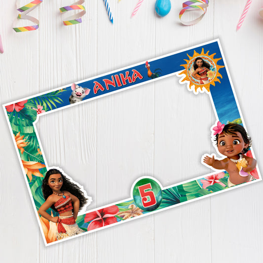 Moana Theme Photobooth