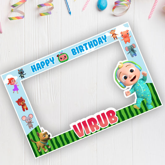 Cocomelon Theme Photobooth