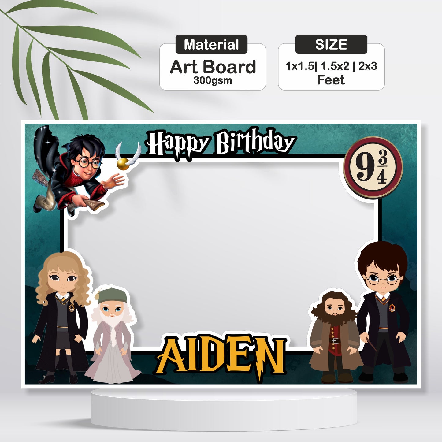Harry Potter Theme Photobooth