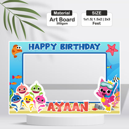 Baby Shark Theme Photobooth My Store