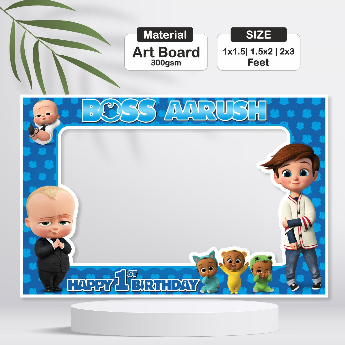 Boss Baby Theme Photobooth