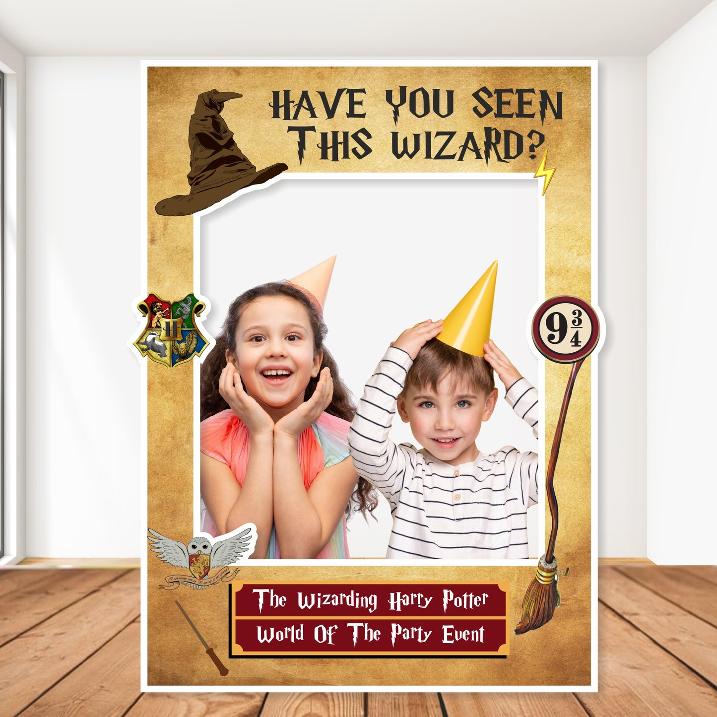 Harry Potter Theme Personalized Photobooth