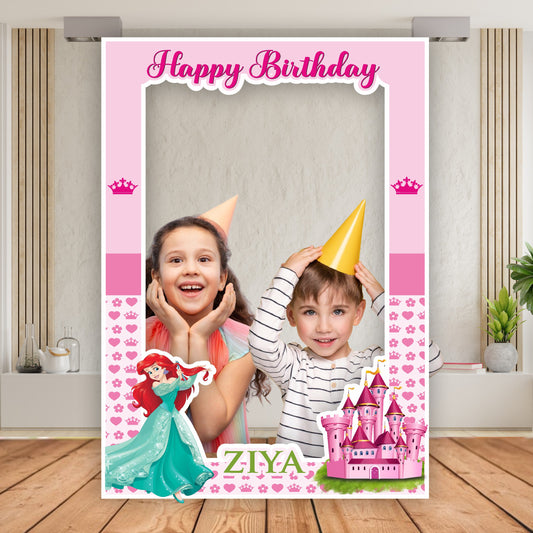 Princess Theme Personalized Photobooth