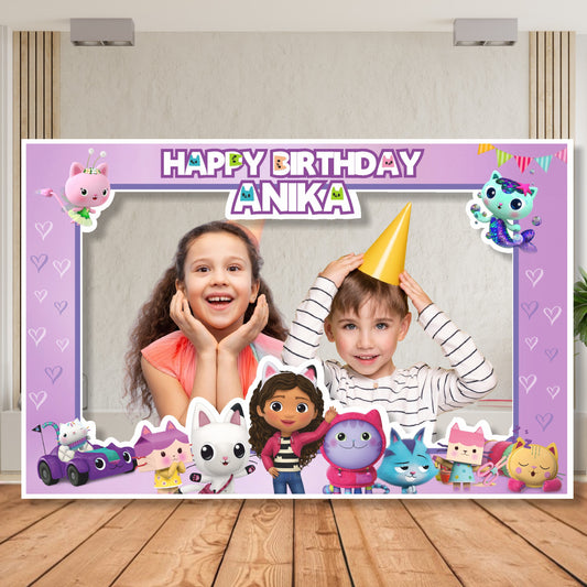 Gabby’s Dollhouse Theme Photobooth