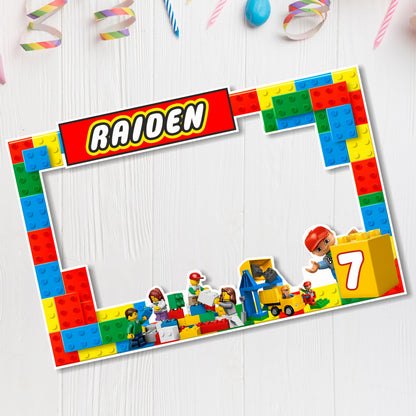 LEGO Theme Personalized Photo Booth My Store