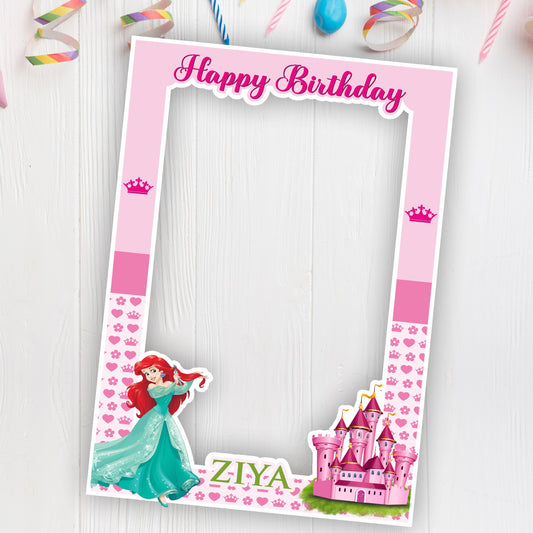 Princess Theme Personalized Photobooth