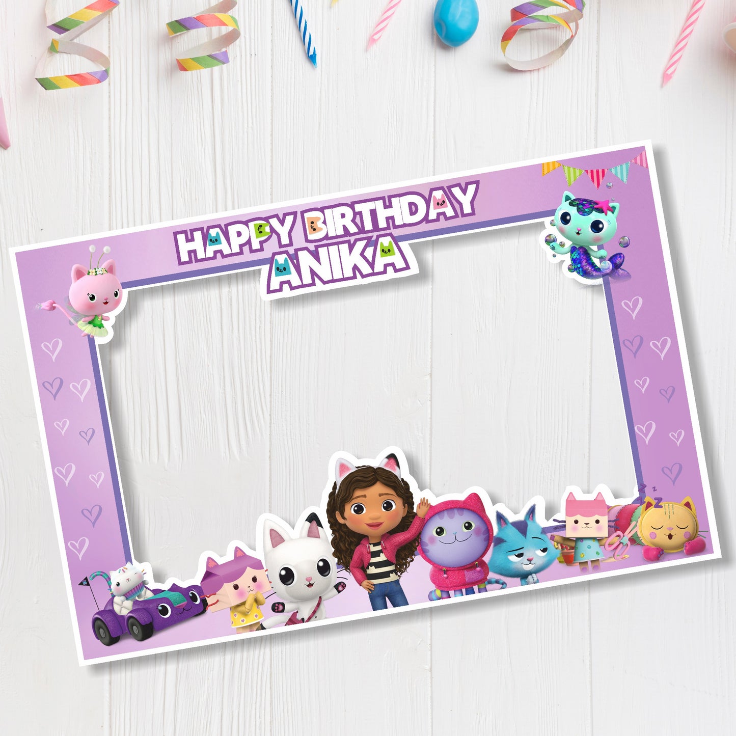 Gabby’s Dollhouse Theme Photobooth