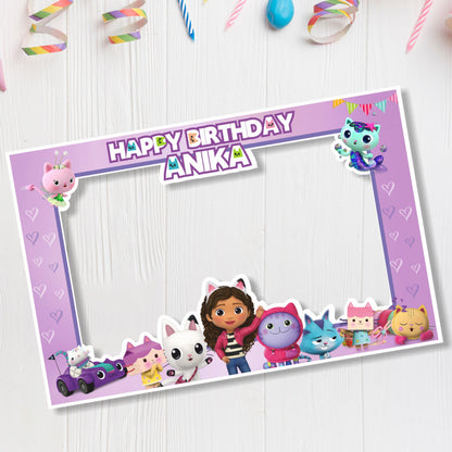Gabby’s Dollhouse Theme Photobooth My Store